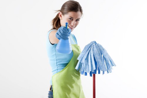 Professional carpet cleaning service in a Maida Vale home interior