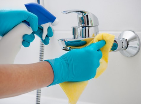 Local house cleaning team preparing a flat near Little Venice