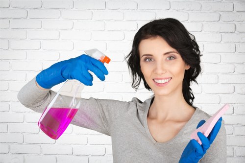 Thorough bathroom cleaning in a local West London home