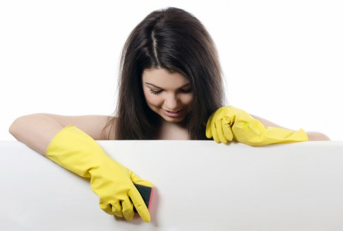 Local cleaning team preparing a Maida Vale home for occupancy