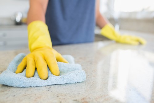 Professional curtain cleaning in a local apartment setting